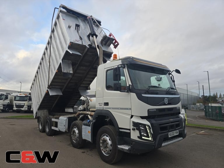 2020 (20) Volvo FMX-420 8x4 Aluminium Bulk Tipper - 254000KMS