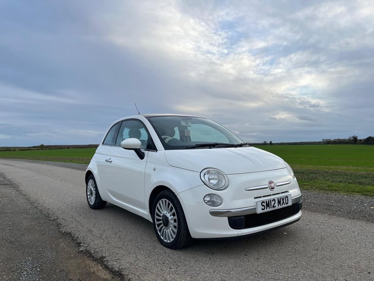 2012 Fiat 500 1.2 Lounge 3dr [Start Stop] HATCHBACK Petrol Manual