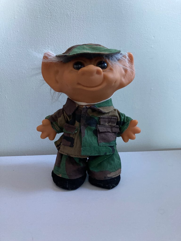image for Uneeda Army Troll toy