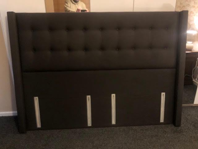 image for Super King Winged Head Board