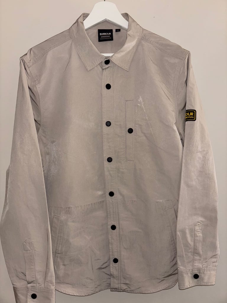 image for Men's Barbour International Overshirt. Medium. Excellent Condition. Cost £105, accept £33 ono