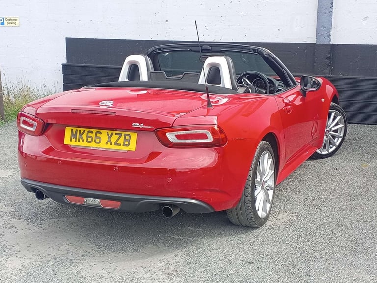 2016 Fiat 124 Spider 1.4 Multiair Anniversary 2dr CONVERTIBLE PETROL Manual