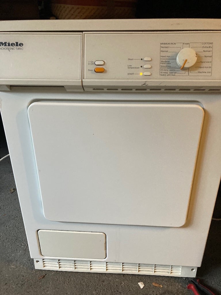 Miele condenser tumble dryer can deliver