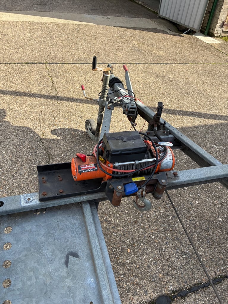 Brain James car trailer