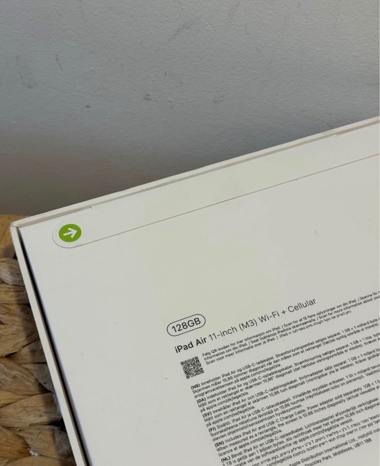 Apple iPad Air M3 11 inch 128GB WiFi + Cellular