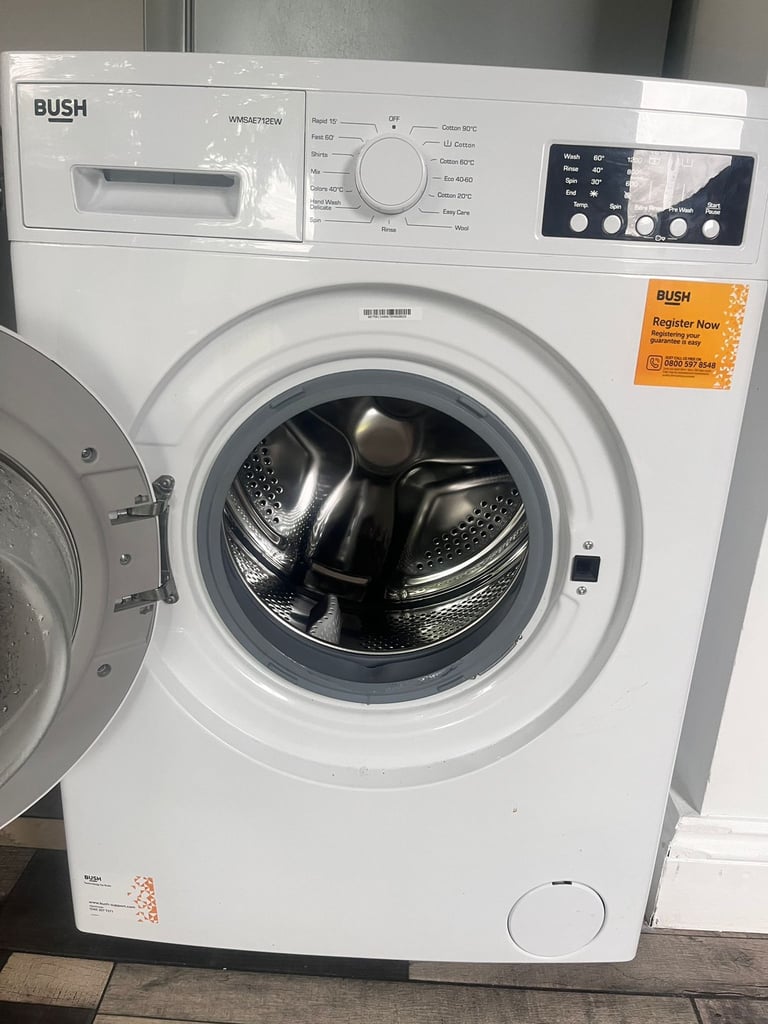 8 kg BUSH washing machine 1200 spin