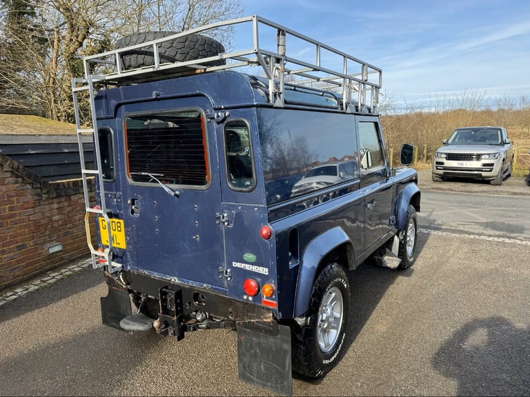 2008 Land Rover Defender County Hard Top TDCi PANEL VAN Diesel Manual