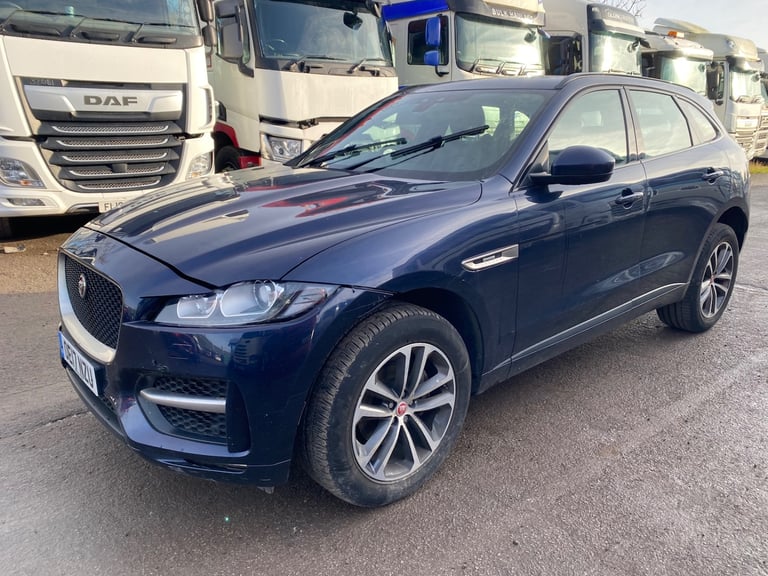 2017 JAGUAR F - PACE R SPORT AWD 2.0 DIESEL SUV DAMAGED SALVAGE CAT N 