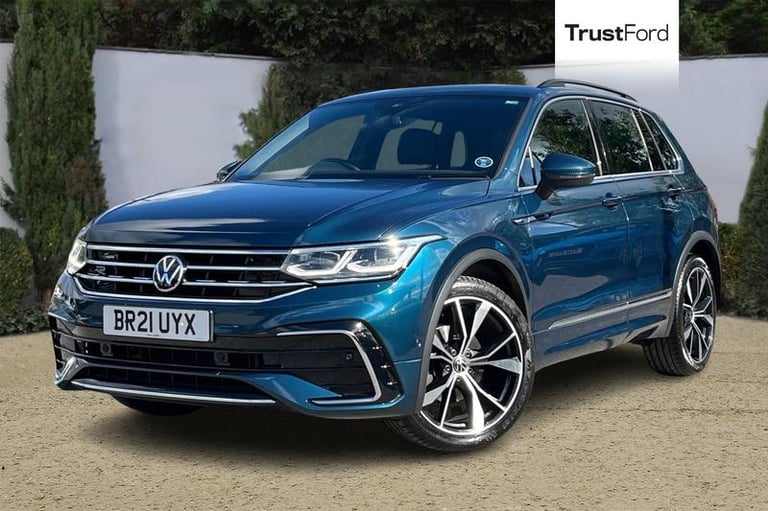 2021 Volkswagen Tiguan 2.0 TDI R-Line 5dr DSG ** Touch Screen Navigation - USB / Bluetooth Connec...
