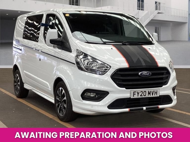 Ford Transit Custom 320 TDCI 185 L1H1 SPORT ECOBLUE DOUBLE CAB 5 SEAT CREW VAN