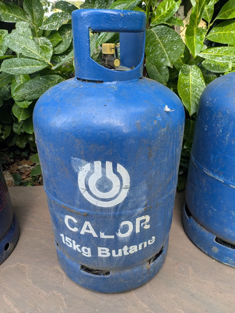 15kg Butane Gas Bottle 2 available - Camping/BBQ 