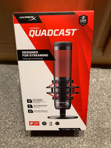 Hyperx buy quadcast Microphone Brand New In Box