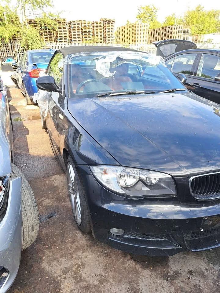 BMW 120D MSPORT LCI E88 DISMANTLING PARTS BONNET LIGHT BUMPER WING DOOR MIRROR ROOF PUMP
