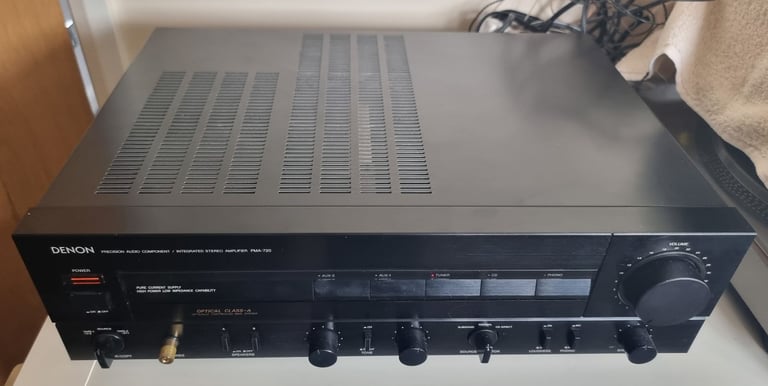 DENON PMA-720 Class A Amplifier Classic 80w per channel.
