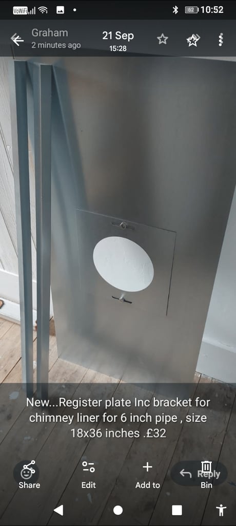 Wood burner equipment 