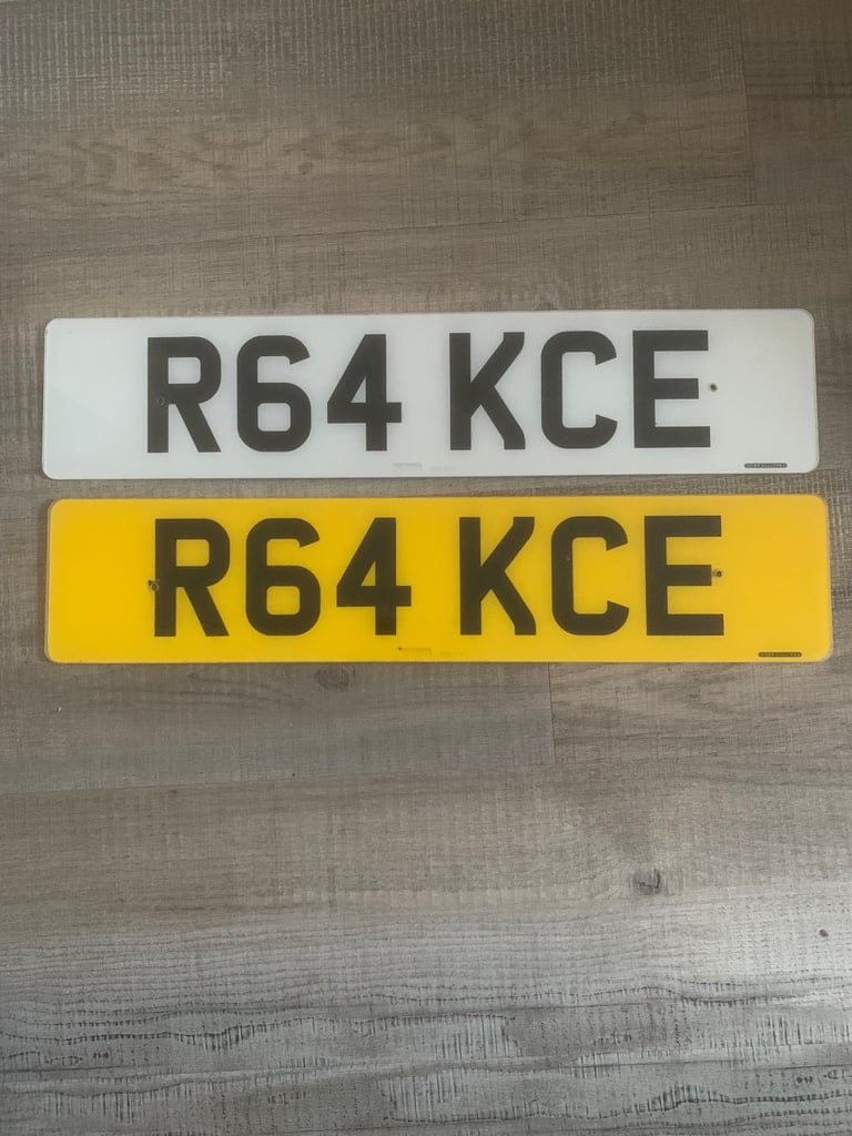 Nice Registration with Retention Certificate.