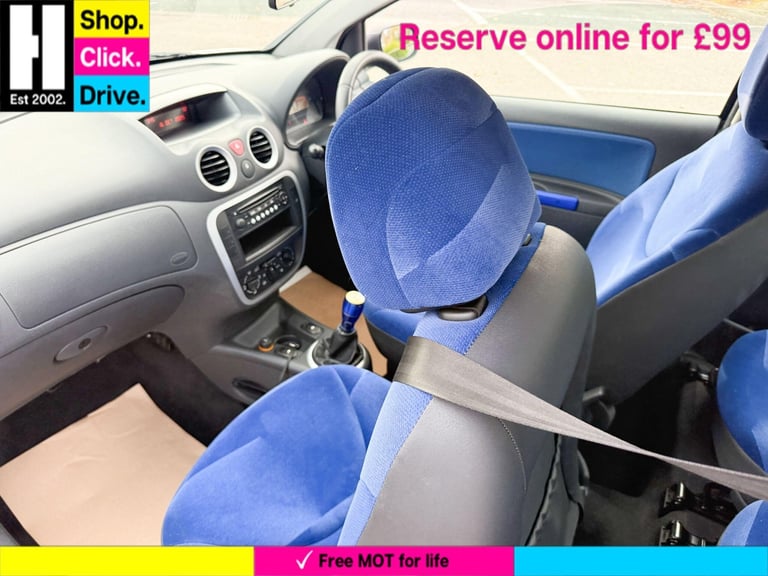 2006 Citroen C2 1.1i SX Hatchback 3dr Petrol Manual (138 g/km, 59 bhp) HATCHBACK Petrol Manual