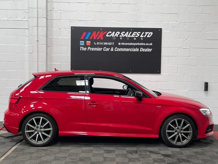 2017 67 AUDI A3 1.5 TFSI COD BLACK EDITION HATCHBACK 3DR PETROL MANUAL EURO 6 (S
