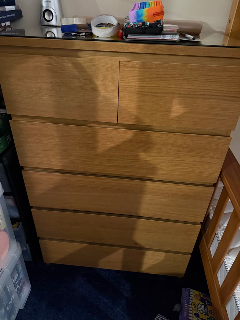 image for IKEA malm large chest of drawers
