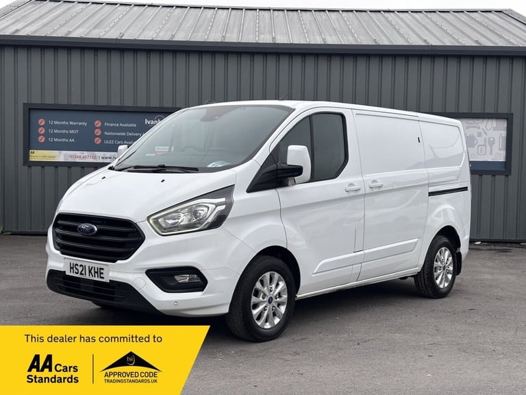 image for 2021 Ford Transit Custom 2.0 300 EcoBlue Limited Panel Van 5dr Diesel Manual L1 H1 Euro 6 (s/s) (...