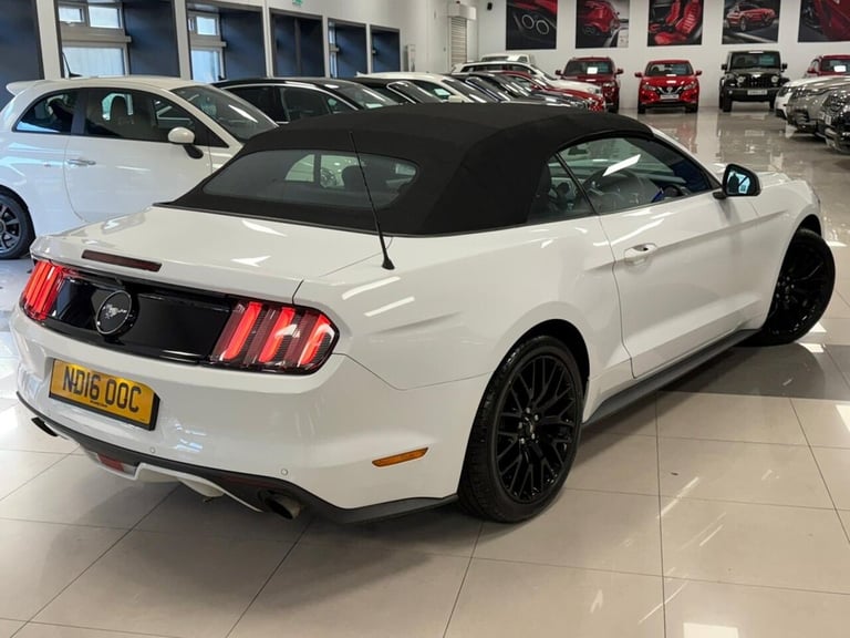 2016 16 FORD MUSTANG 2.3T ECOBOOST CONVERTIBLE 2DR PETROL SELSHIFT EURO 6 (317 P