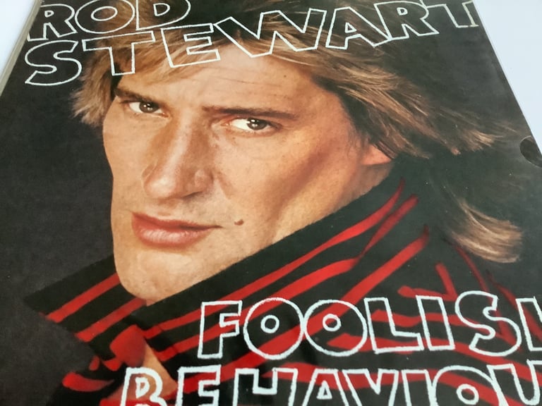 Vinyl Rod Stewart Foolish Behaviour 