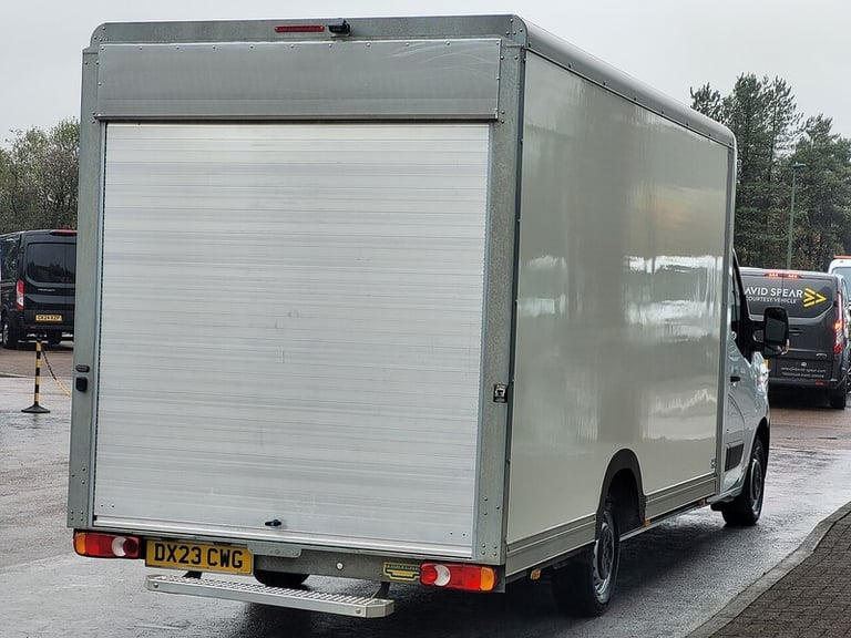 2023 Renault Master 145ps ENERGY 35 Business Luton Low Loader LWB 4.85m with Roller Shutter Doo L...