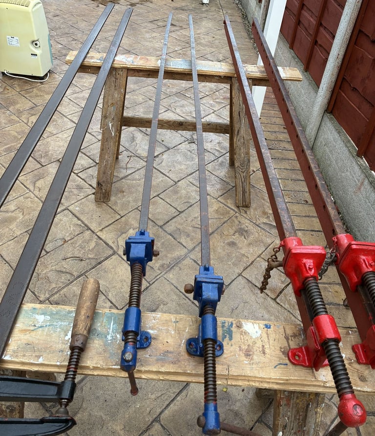 3 Pairs (Set Of 2) Of Sash Clamps T Bar Heavy Duty