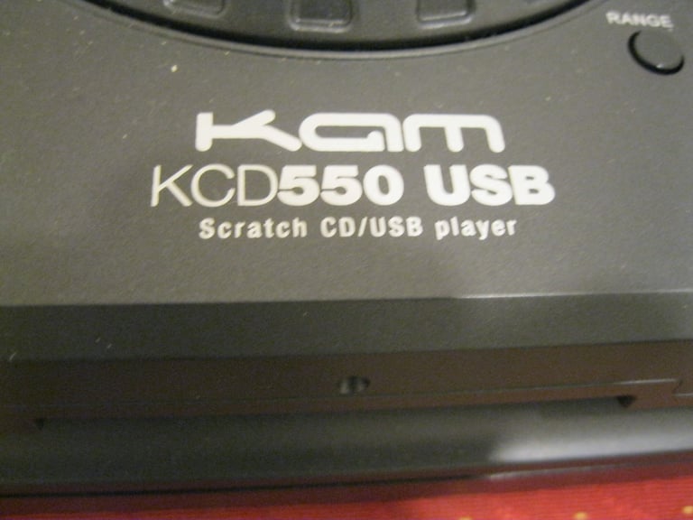 DJ EQUIPEMENT KAM KCD 550 CD SCRATCH CD USB PLAYER CONTROLLER LEICESTER LE4 5DJ