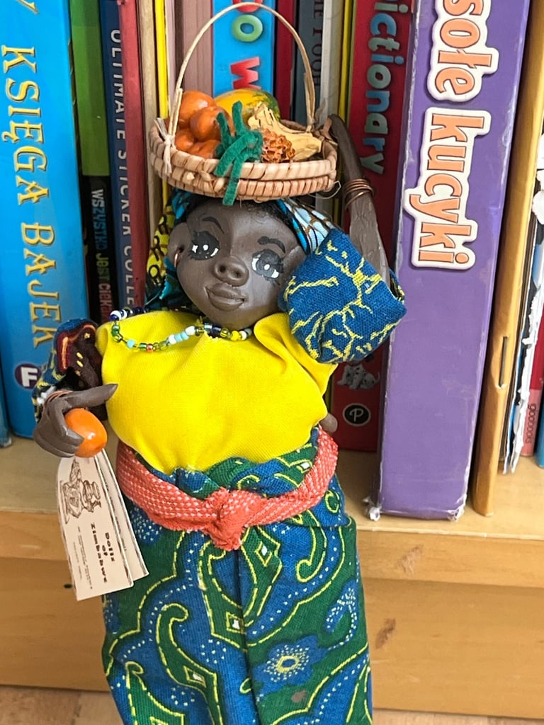 image for Vintage souvenir doll