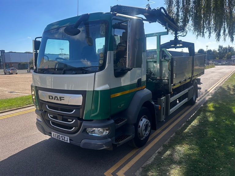 2020 DAF TRUCKS LF hiab crane brick grab NA Diesel Manual
