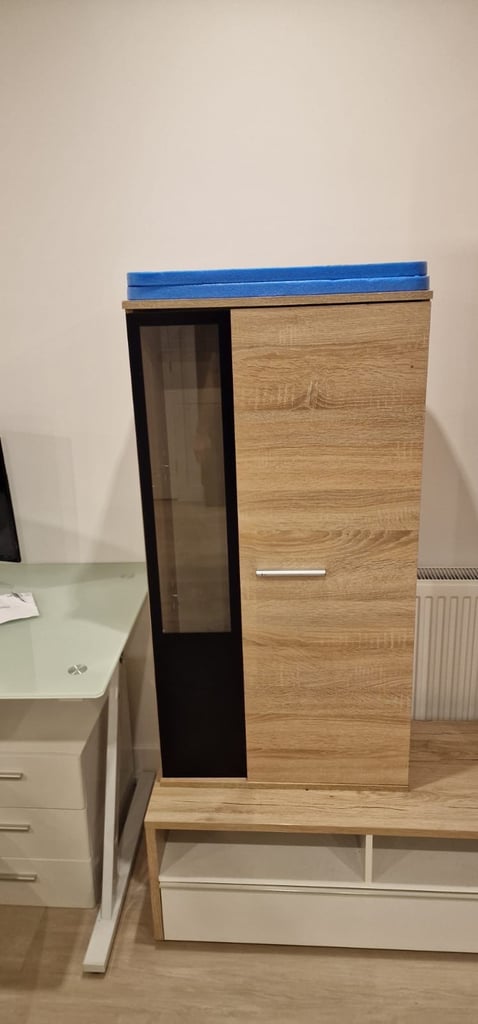 Tv table with cupboard
