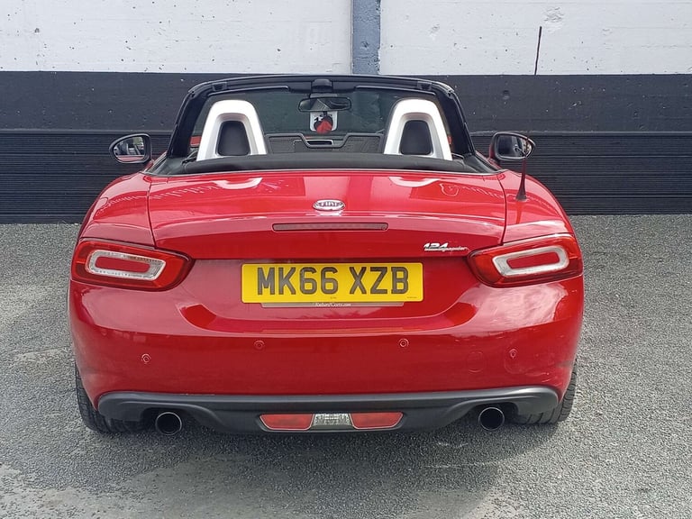 2016 Fiat 124 Spider 1.4 Multiair Anniversary 2dr CONVERTIBLE PETROL Manual