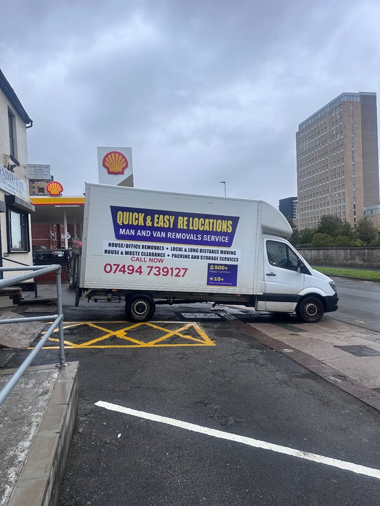 QUICK LOCAL LAST MINUTE CHEAP 24/7 MAN & BIG LUTON VAN/TRUCK OFFICE HOUSE FURNITURE RUBBISH REMOVALS