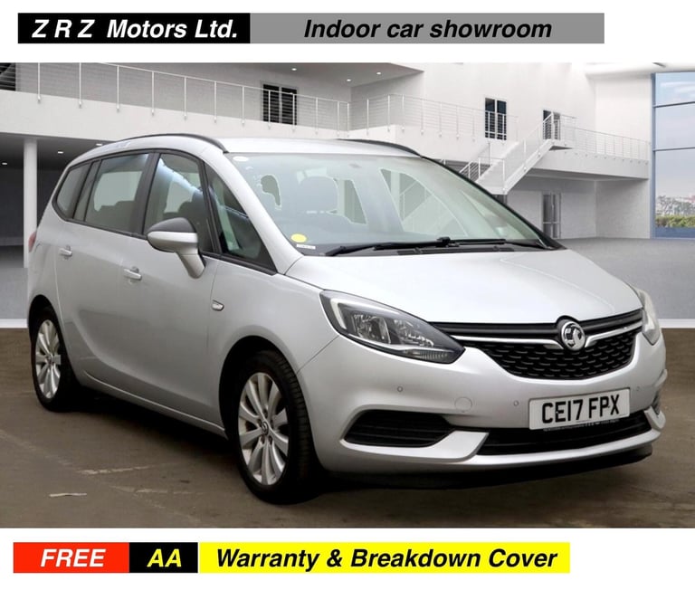 image for 2017 Vauxhall Zafira Tourer 1.4i Turbo Design Euro 6 5dr MPV Petrol Manual