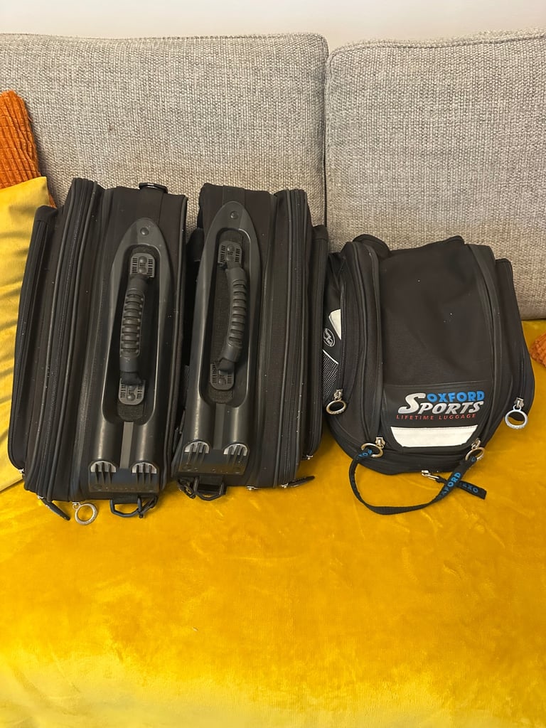 image for Oxford luggage panniers and tank bag universal