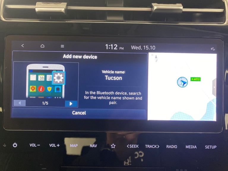 2022 Hyundai TUCSON 1.6 h T-GDi Premium SUV 5dr Petrol Hybrid Auto Euro 6 (s/s) (230 ps) - HEAT S...