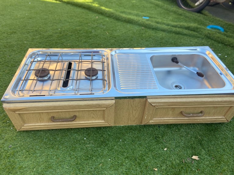 Sink and stove