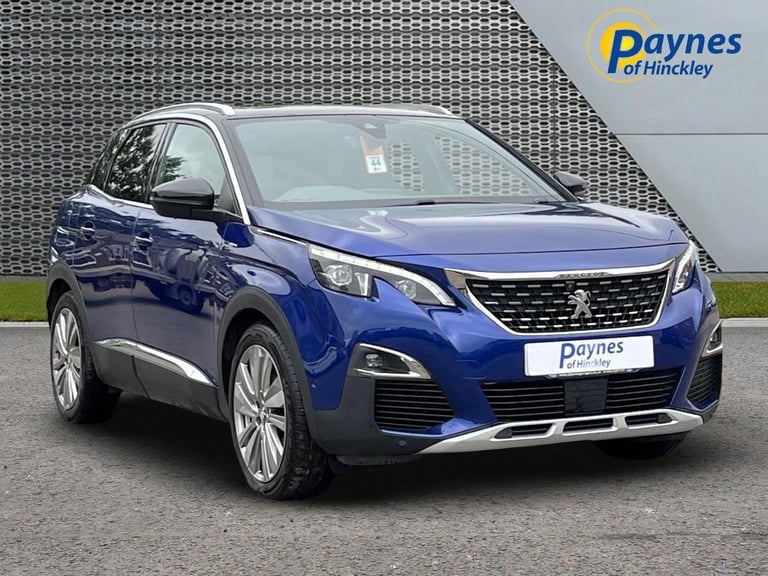 image for 2020 Peugeot 3008 GT S/S 1.6 300ps Plug In Hybrid 4X4 AUTO in Blue : Full Hist