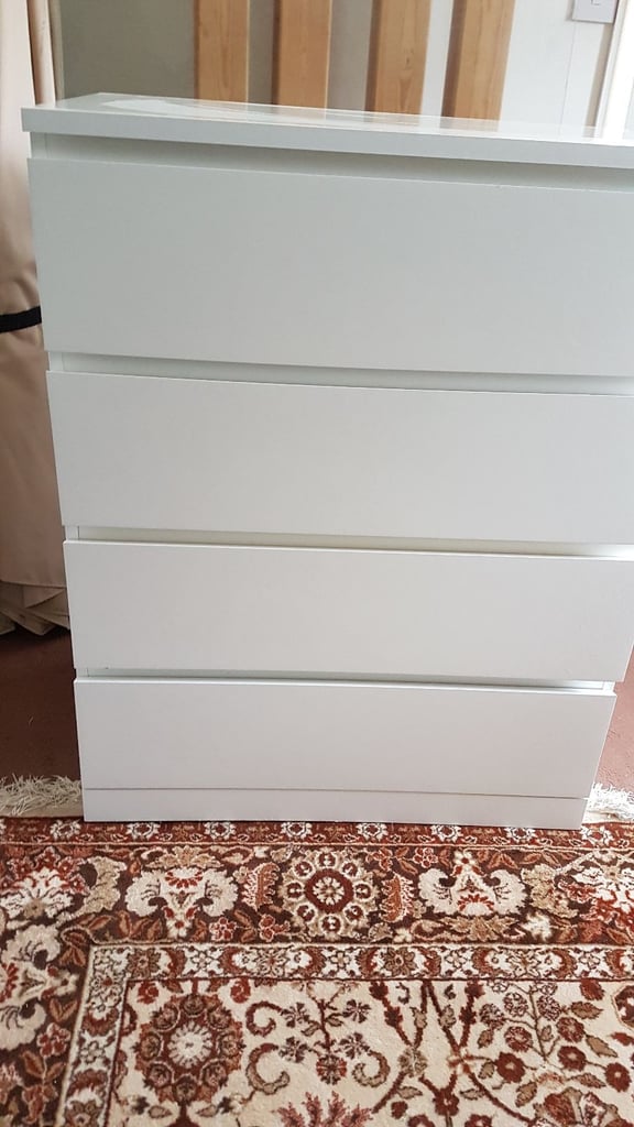 image for Ikea Malm 4 Drawer - Delivery available