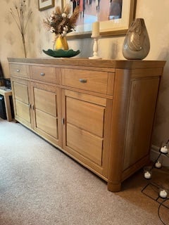 image for Solid Oak Sideboard