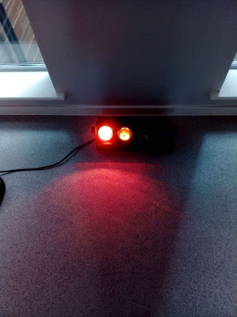 Reto Disco Pulsing Lights 