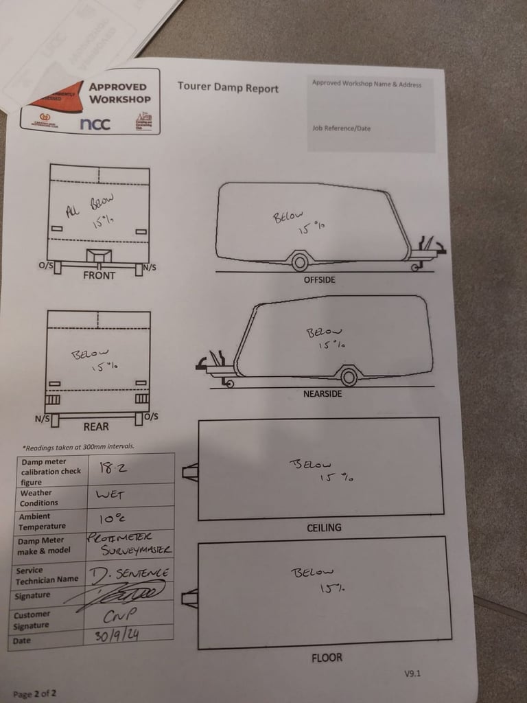 Adria Adora 612DL - 2016 - will come serviced