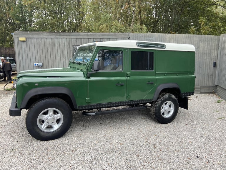 1998 Land Rover Defender 110 2.5 TDi County Station Wagon 5dr Diesel Manual (111 bhp) PANEL VAN D...