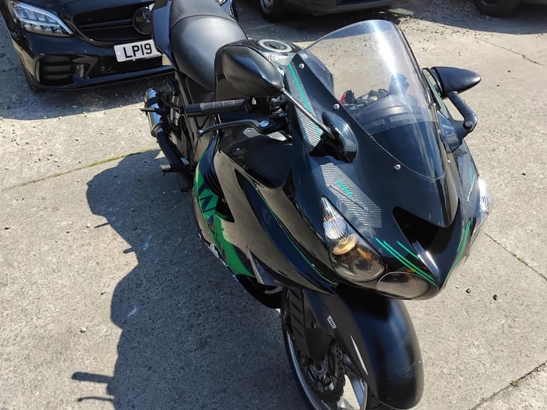 2008 08 KAWASAKI ZX 1400 D8F ABS ZZR1400 BLACK 26k MILES HYPER SPORTS TOURER