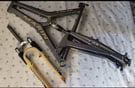 Marin mountain bike frame and forks 