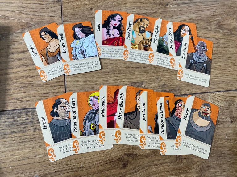 A GAME OF THRONES : HAND OF THE KING CARD GAME (2016), Fantasy Flight Games, OPENED NEVER PLAYED