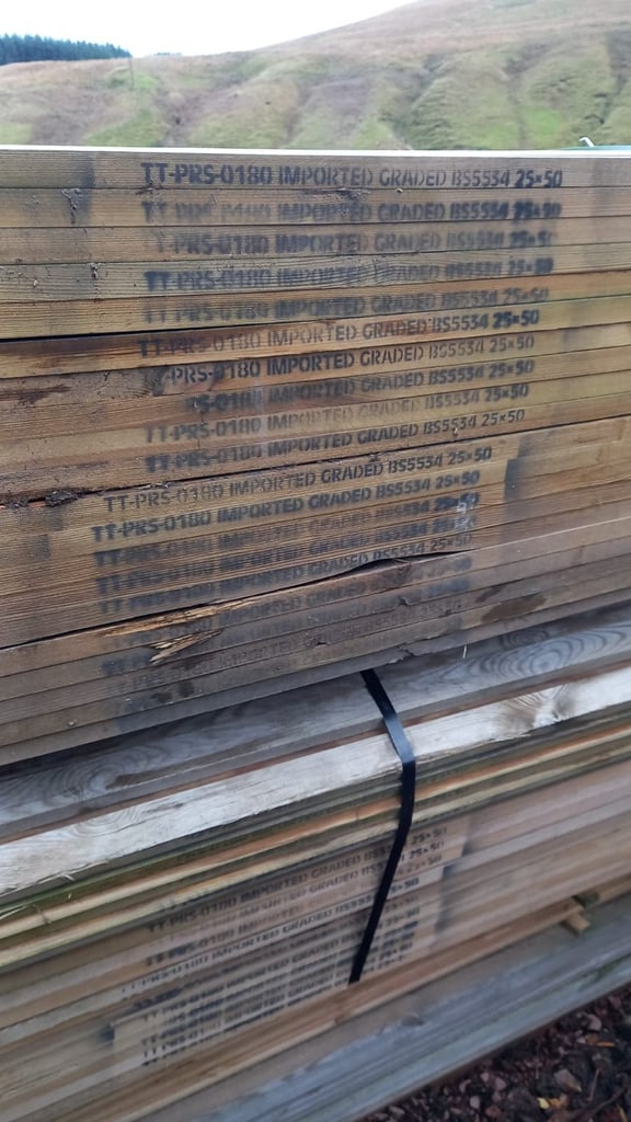 image for Roofing Tile batons, 50mm x 25 mm,4.8 meters long