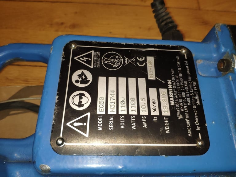 Unibor EQ50 50mm Mag Drill Magnetic Drill Press: 110V