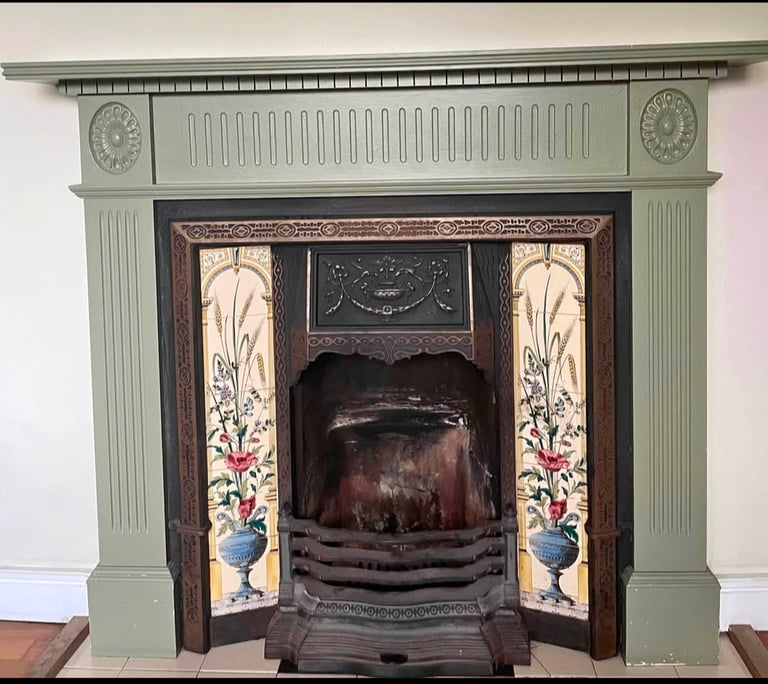 image for Fireplace surround and insert